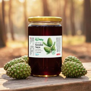 Şeker İlavesiz Kozalak Suyu 660ml - Odun Ateşinde Kaynatılmıştır