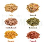 Karışık Sebzeli Erişte - Yumurtalı Katkısız Erişte 500g - Görsel 2