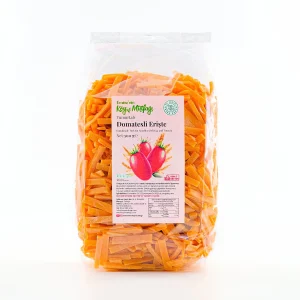 Domatesli Erişte - Yumurtalı Sebzeli Katkısız Erişte 500g