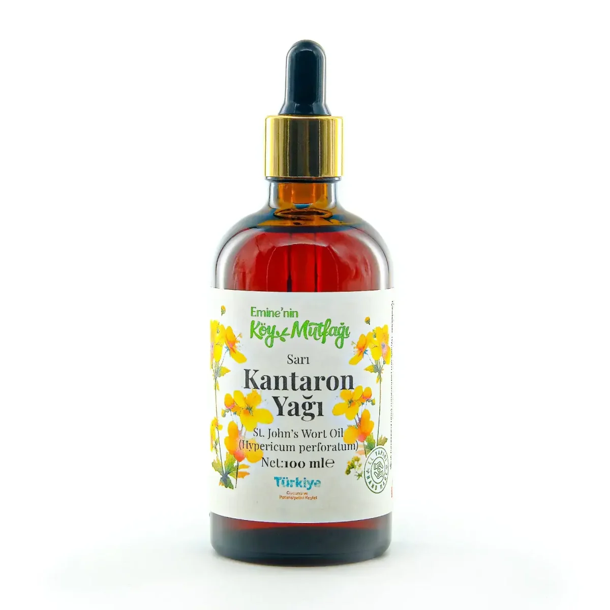 Sarı Kantaron Yağı 100ml - Damlalıklı Şişede - Görsel 5