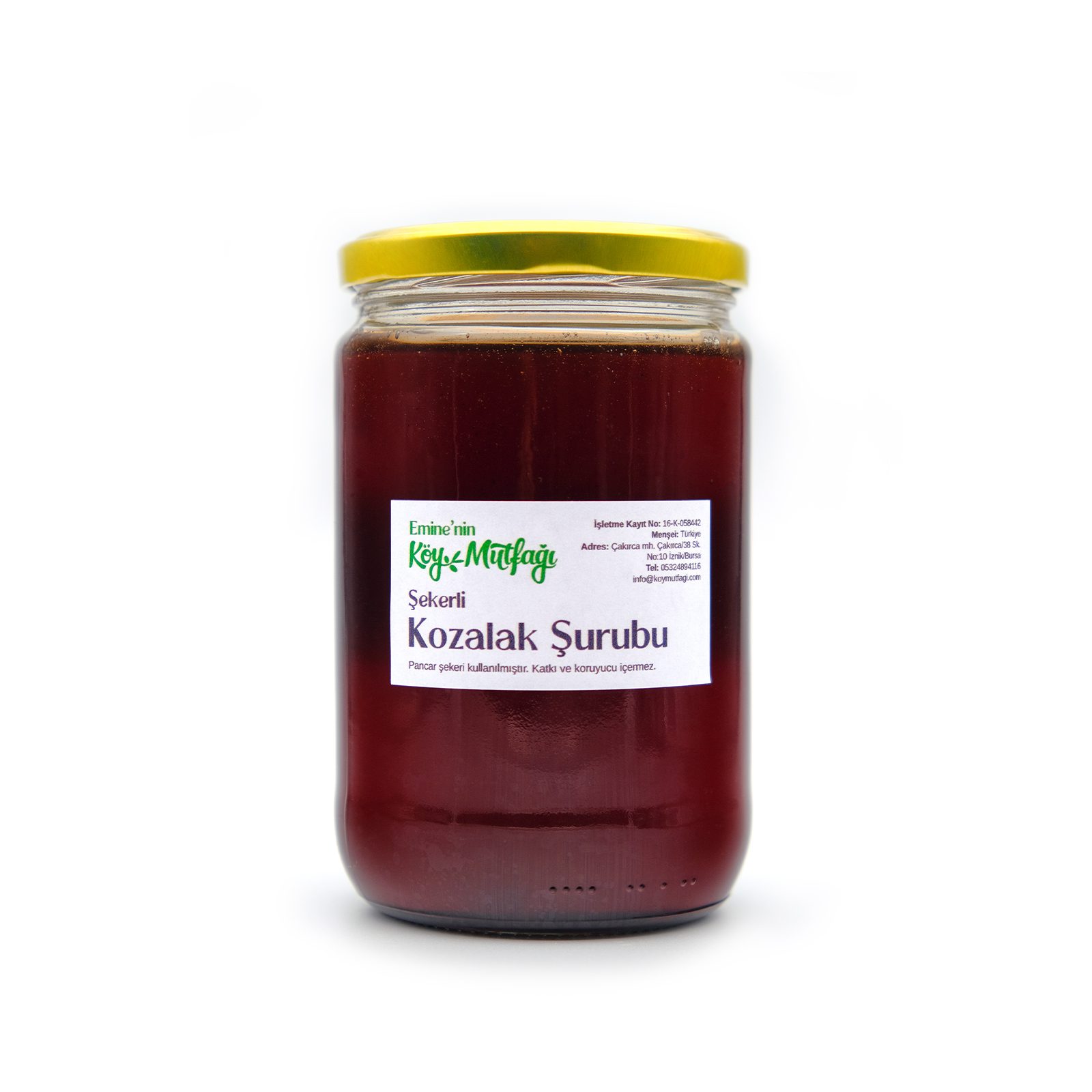 sekerli_kozalak_surubu-1.jpg Şeker İlaveli Kozalak Suyu 660ml - Odun Ateşinde Kaynatılmıştır - Görsel 1