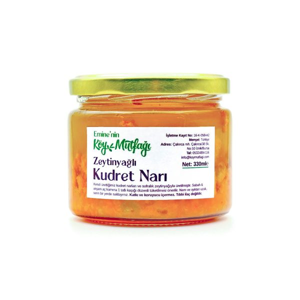 Zeytinyağlı Kudret Narı 330ml